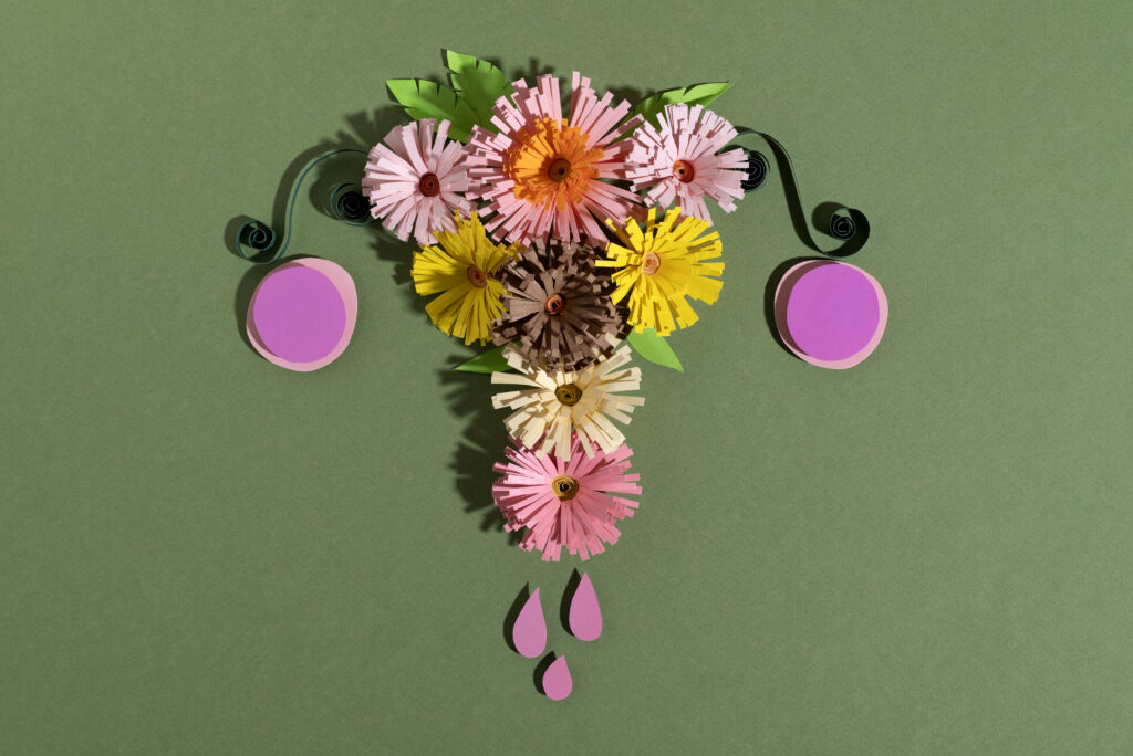 Sistema riproduttivo con fiori distesi